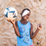 Kiven smiles after receiving surgery in Maputo, Mozambique as part of the 
